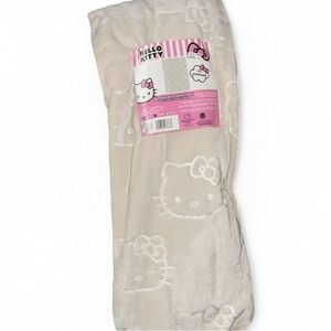 Hello Kitty Beige Blanket